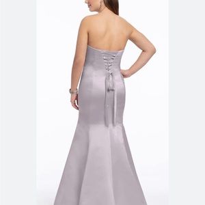 Camille La Vie lilac strapless mermaid dress 18W